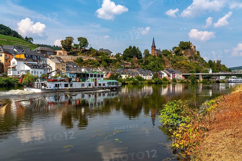 The town of Saarburg, on the Saar, Rhineland-Palatinate, Germany, Europe