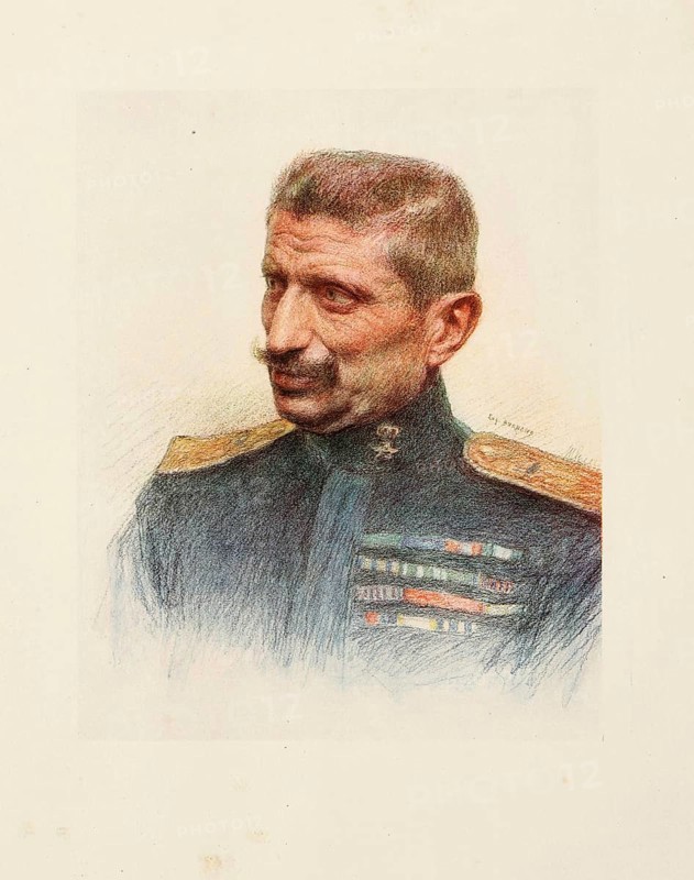 The Allies in the First World War, Italy, Rear Admiral, Rear Admiral Grassi, Naval Attaché at the Italian Embassy in Paris, Historical, digitally restored reproduction from a 19th century original, Record date not stated, Europe