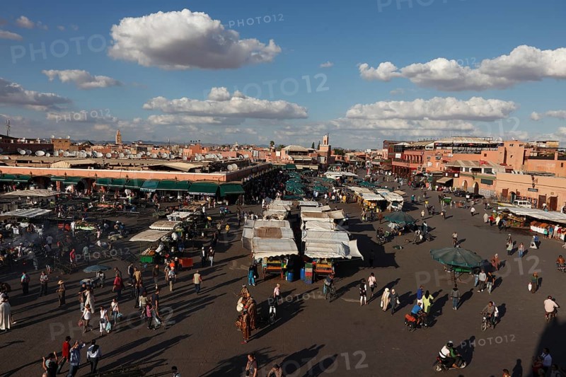 Place Djemaa el Fna Marrakech, Morocco, Africa