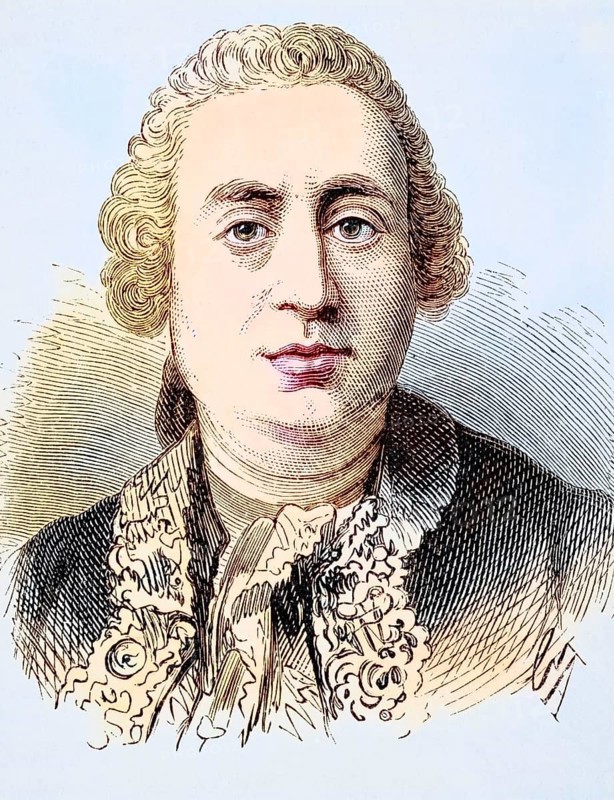 David Hume 1711 to 1776, Scottish historian and philosopher. From The National and Domestic History of England by William Aubrey published London circa 1890, Historical, digitally restored reproduction from a 19th century original, Record date not stated
