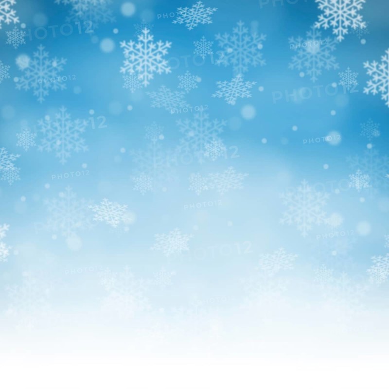 Christmas background blue Christmas background Christmas card with snow winter square snowflakes and text free space Copyspace in Stuttgart, Germany, Europe