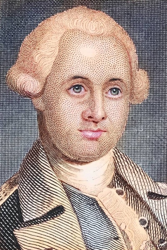 Mordecai Gist, 1743-1792, General Commander in the American Revolutionary War, Illustration from Gallery of Historical Portraits, published around 1880, Historical, digitally restored reproduction from a 19th century original, Record date not stated
