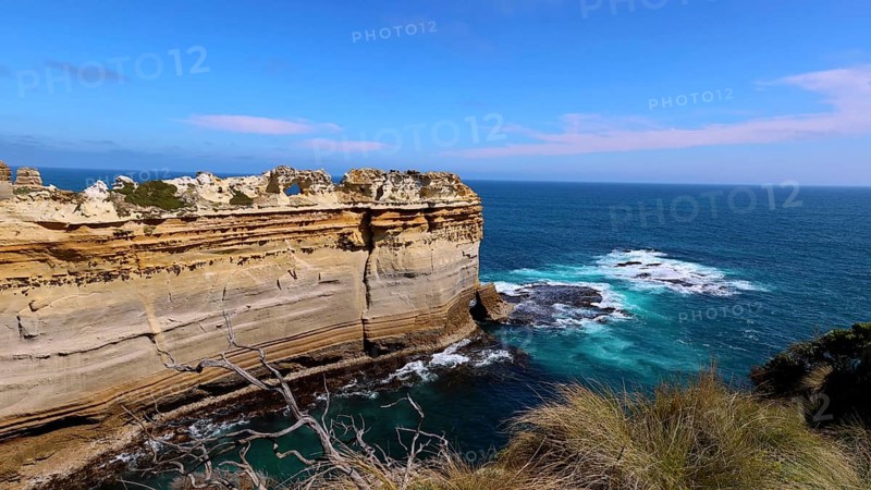 Twelve Apostles national park landscape in Australia near Melbourne, Razorback and Loch Ard Gorge