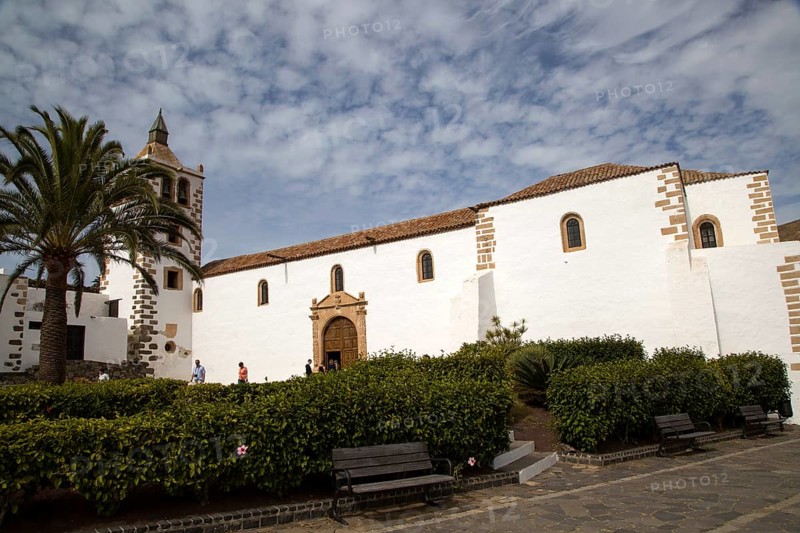 Historic church of Iglesia de Santa Maria, Betancuria, Fuerteventura, Canary Islands, Spain, Europe