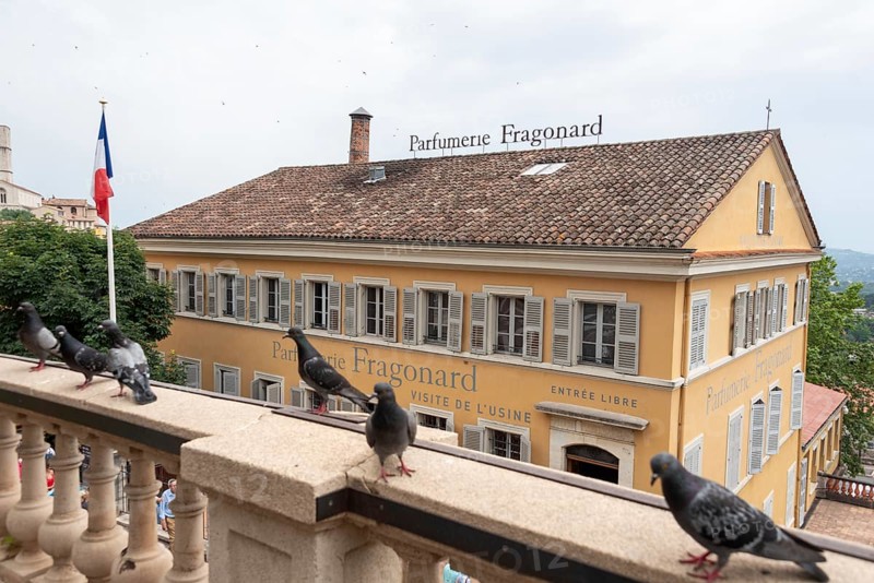 View of the Fragonard perfume manufacturer's building in Grasse, Département Alpes-Maritimes, France, Europe