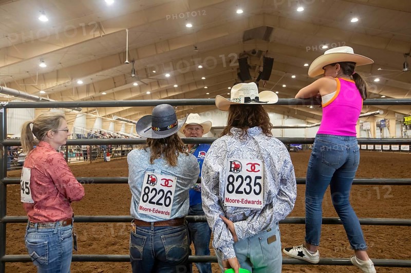 Oklahoma City, Oklahoma, Participants chat between events at the Great Plains Rodeo, an annual gay rodeo that features traditional rodeo competition while emphasizing the camaraderie of the LGBTQ community