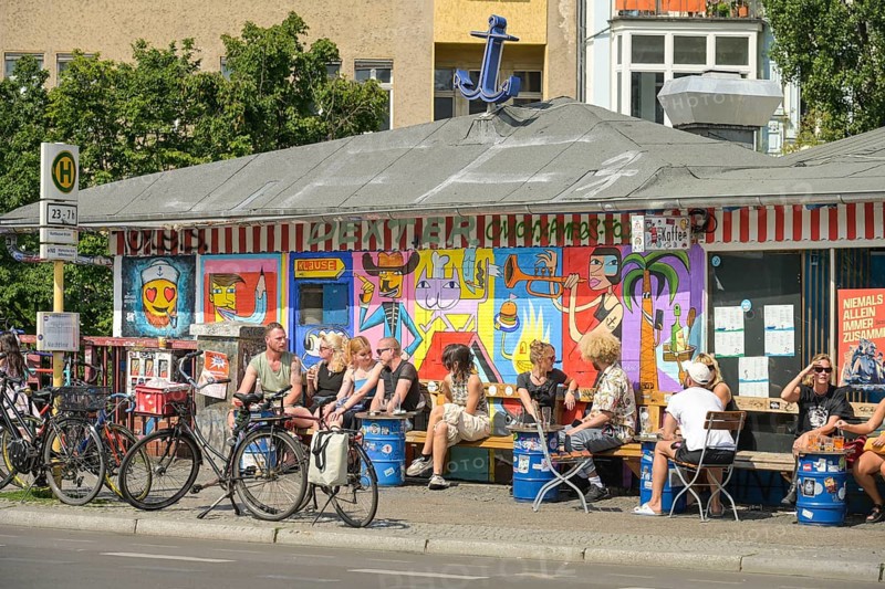 Ankerklause, Kottbusser Damm, Kreuzberg, Friedrichshain-Kreuzberg district, Berlin, Germany, Europe