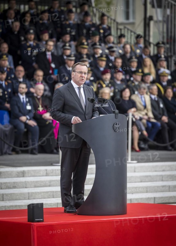 Federal Minister of Defence Boris Pistorius paying tribute to the Mali missions, closing address at the Federal Ministry of Defence