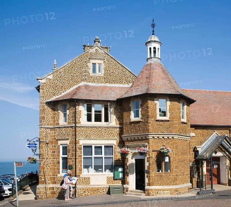 Town council office and tourist information at Hunstanton, north Norfolk coast, England, United Kingdom, Europe