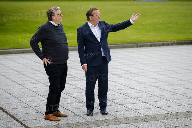 Boris Pistorius (SPD), Federal Minister of Defence, with his brother Harald Pistorius. Berlin, 04.06.2024
