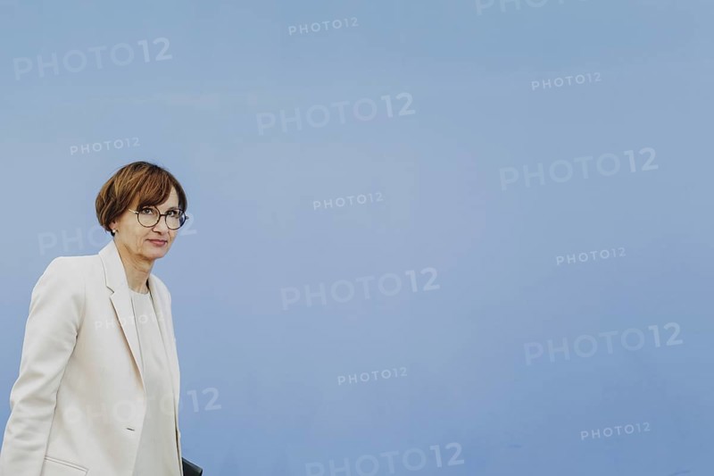 Bettina Stark-Watzinger (FDP), Federal Minister of Education and Research, at a press conference on the publication of the 'Education in Germany 2024' report in Berlin, 17 June 2024