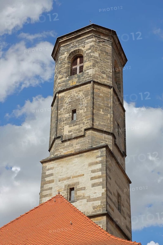 Historic St Paul's Tower, city tower, Erfurt, Thuringia, Germany, Europe