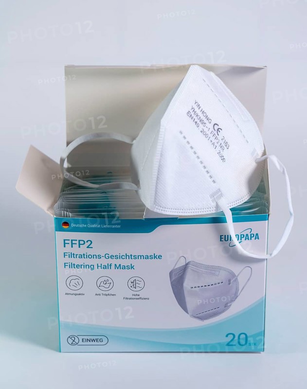 Pack of FFP2 protective masks, face masks, with CE marking