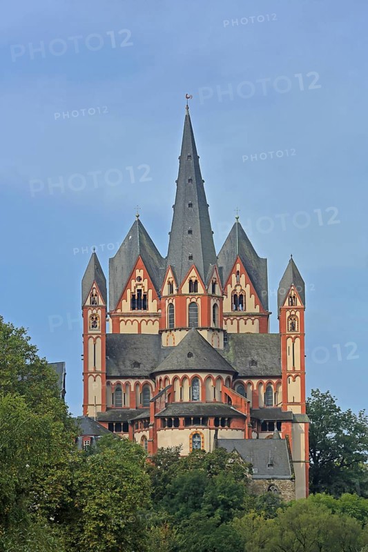 Gothic Limburg Cathedral of St George, Old Town, Limburg, Hesse, Germany, Europe