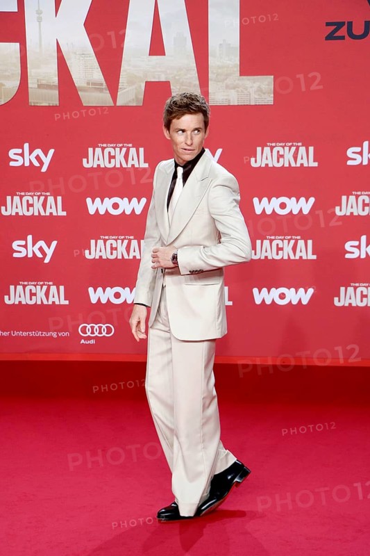 Eddie Redmayne at the German premiere of The day of the Jackal at the Zoo Palast in Berlin on 5 November 2024