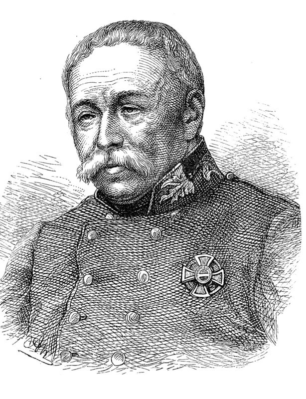Johann Joseph Wenzel Anton Franz Karl Graf Radetzky von Radetz, 2 November 1766, 5 January 1858, was a field marshal, Bohemian nobleman and probably Austria's most important military leader in the first half of the 19th century, Historical, digital reproduction of an original from the 19th century
