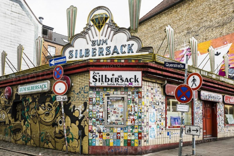 Sex Bar, Reeperbahn, St. Pauli, Hamburg, Germany, Europe