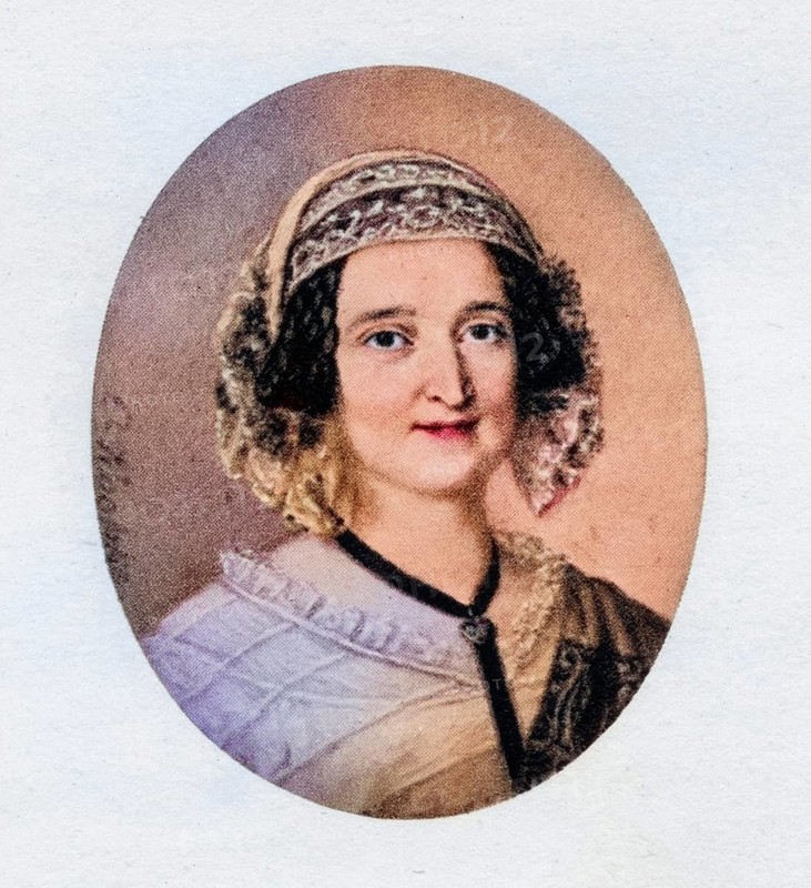 Louise Lehzen, 1784-1870, German baroness. She became governess and later advisor and companion to Queen Victoria, Historical, digitally restored reproduction from a 19th century original, Record date not stated