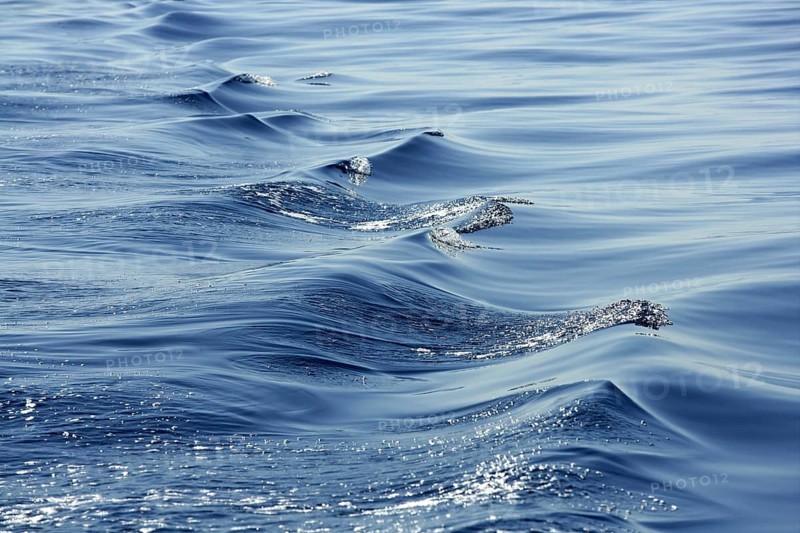 Blue water textures, waves foam, action, mediterranean sea