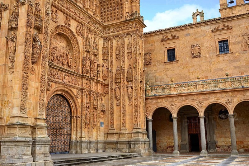 San Esteban Convent in Salamanca at Spain of Dominicos