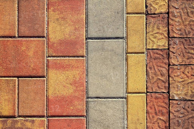 Pavement flooring outdoor texture colorful cement based
