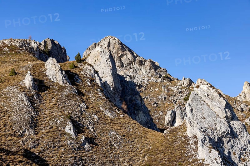 Pierre Avoi, rocky peak above Verbier, Valais, Switzerland, Europe