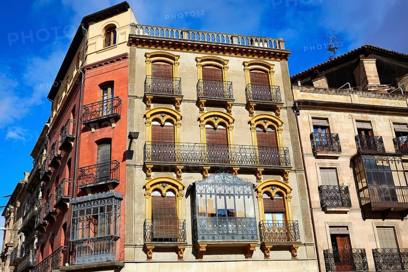 Salamanca plaza Poeta Iglesias square in spain