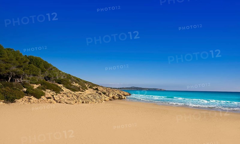 Tarragona Platja Los Capellanes in Costa Dorada of Catalonia Capellans
