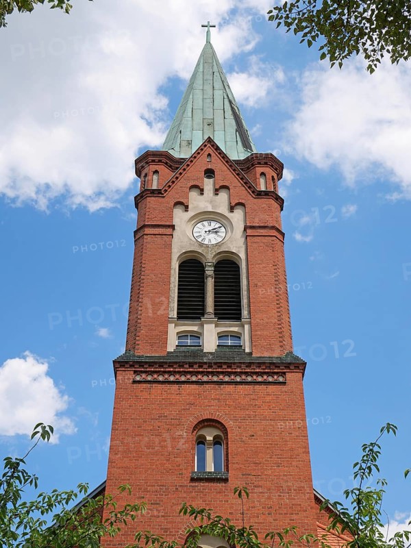 Maria Meeresstern church in Havelland. Werder, Brandenburg, Germany, Europe