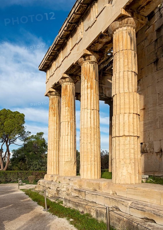 Temple of Hephaestus, Ancient Agora of Athens, Greece, Europe