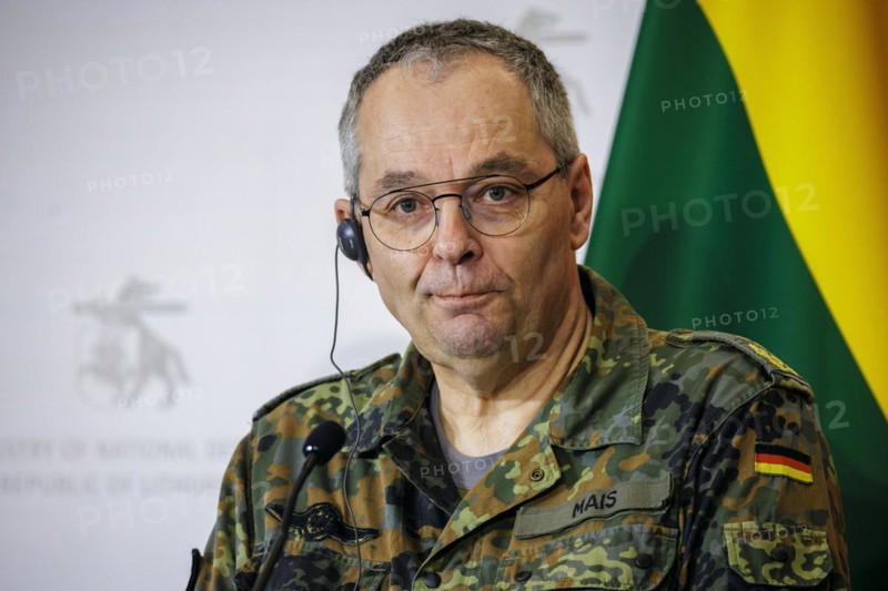 The Inspector General of the Army, Lieutenant General Alfons Mais. Berlin, 08.04.2024