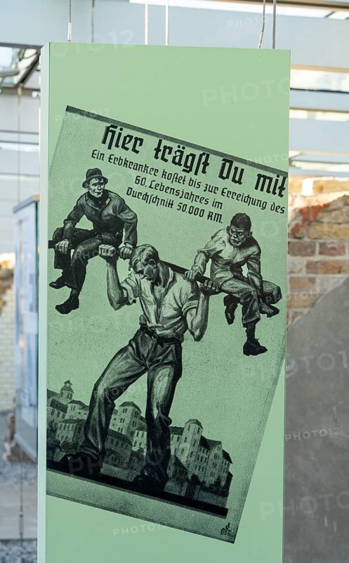 Permanent open-air historical exhibition, Topograhie des Terrors, Niederkirchnerstraße, Berlin, Germany, Europe
