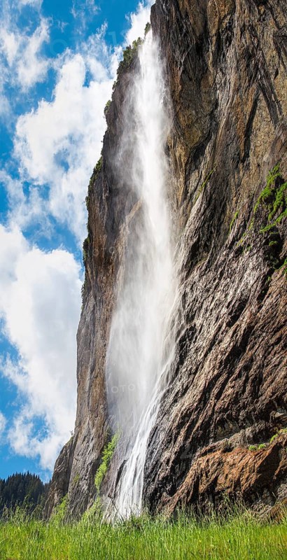 Staubbach Falls, Bernese Oberland, Switzerland, Europe