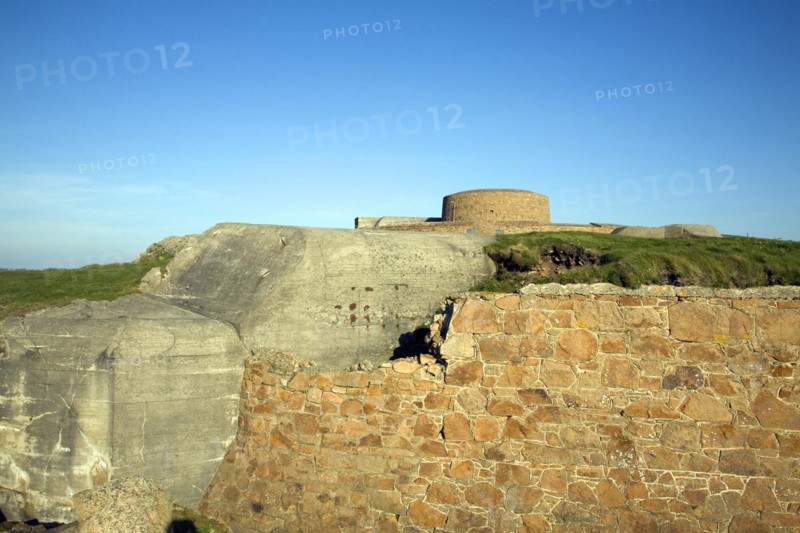 Fort Hommer, German second world war gun battery, Guernsey, Channel Islands, UK, Europe