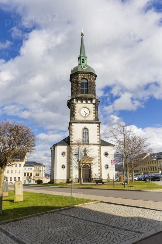 Frauenstein Town Church "Zu unserer lieben Frau", Frauenstein, Saxony, Germany, Europe