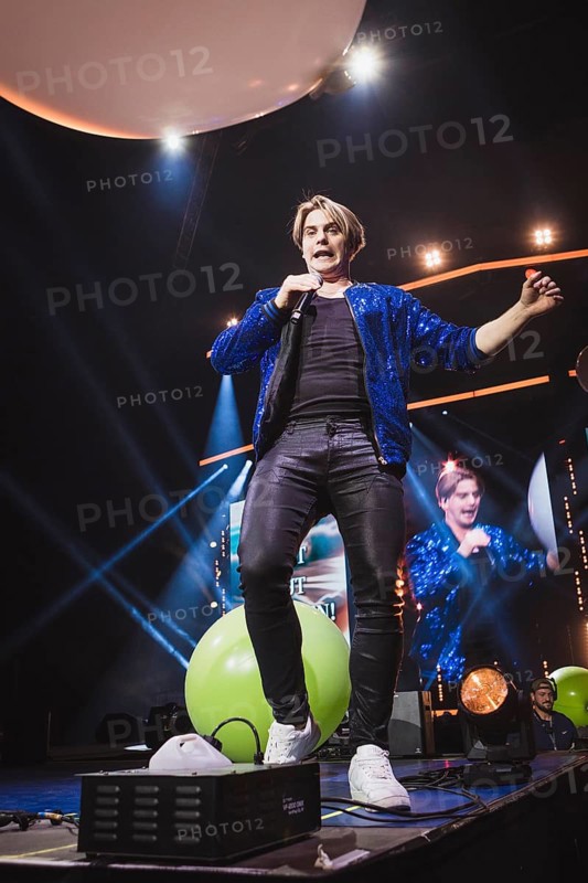 Vincent Groß at the Schlagernacht des Jahres live on Das Original Tour in the Berlin Uber Arena on 16 November 2024