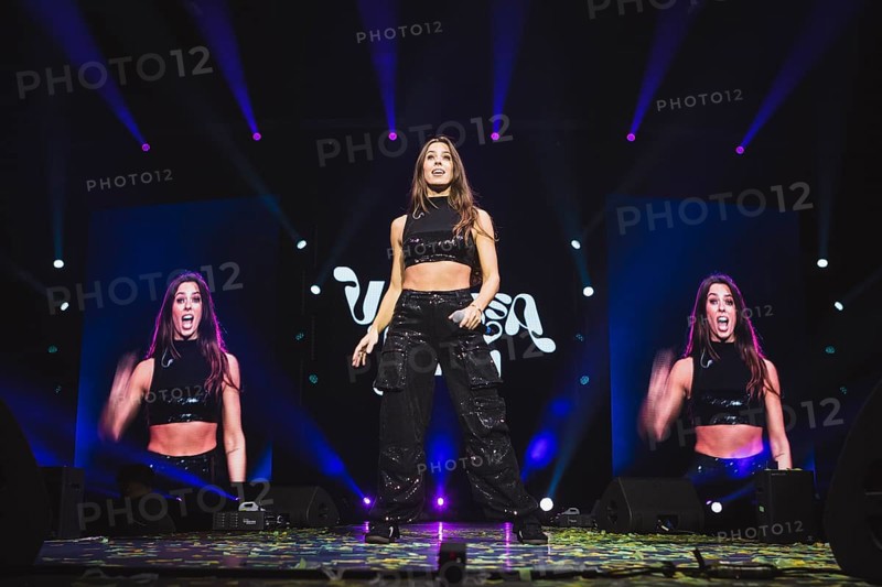 Vanessa Mai at the Schlagernacht des Jahres live on Das Original Tour in the Berlin Uber Arena on 16 November 2024