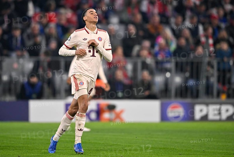 Jamal Musiala FC Bayern Munich FCB (42) Champions League, Allianz Arena, Munich, Bavaria, Germany, Europe