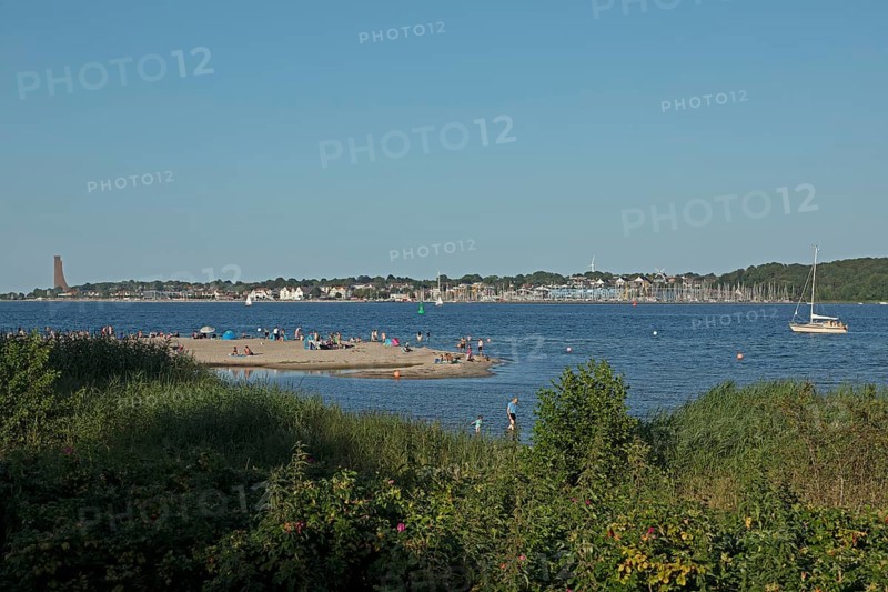 Naval memorial, Laboe, front beach, Falckenstein, Kiel, Schleswig-Holstein, Germany, Europe