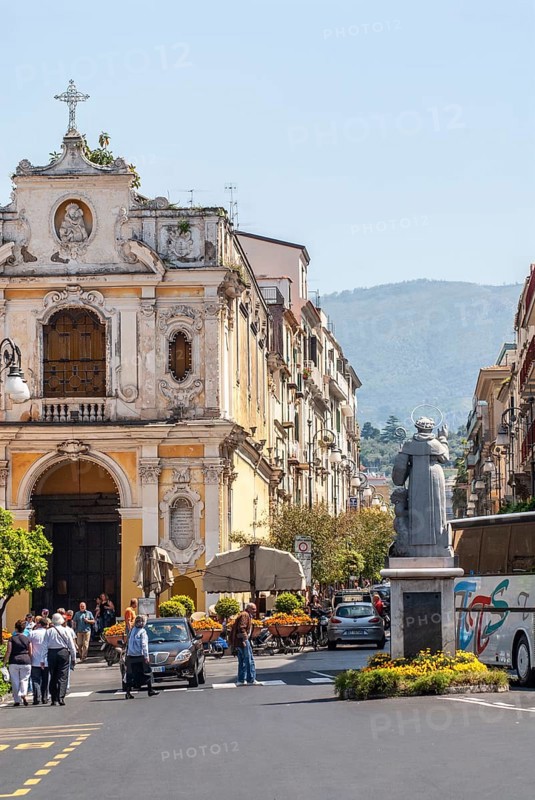 Piazza Tasso in Sorrento, Campania, Italy, Europe