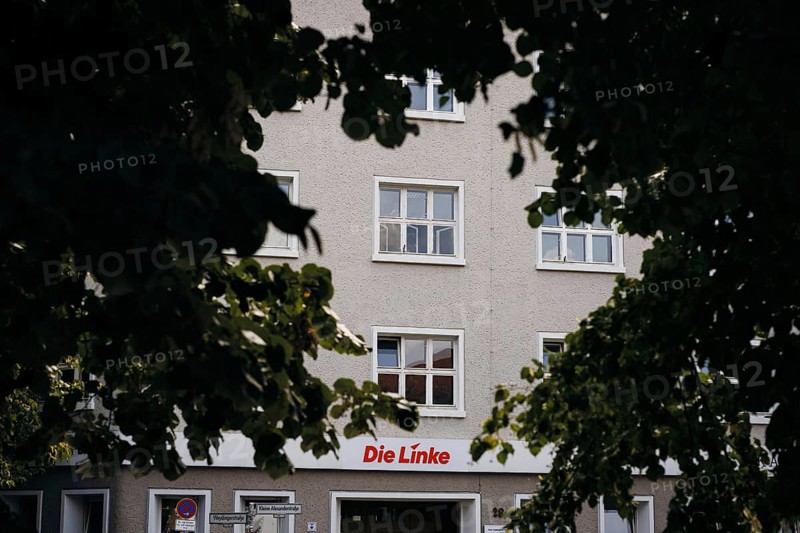 The party headquarters of the Left Party, in the Karl Liebknecht House in Kleine Alexanderstraße in Berlin, 19/08/2024