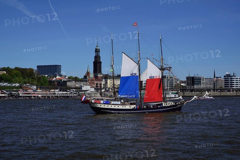 Germany, Hamburg, harbour, St. Michaelis church, Europe