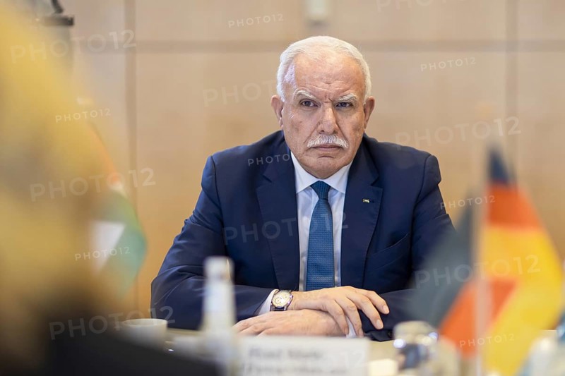 Riad Malki, Foreign Minister of the Palestinian Authority. Berlin, 12.02.2024. Photographed on behalf of the Federal Ministry for Economic Cooperation and Development