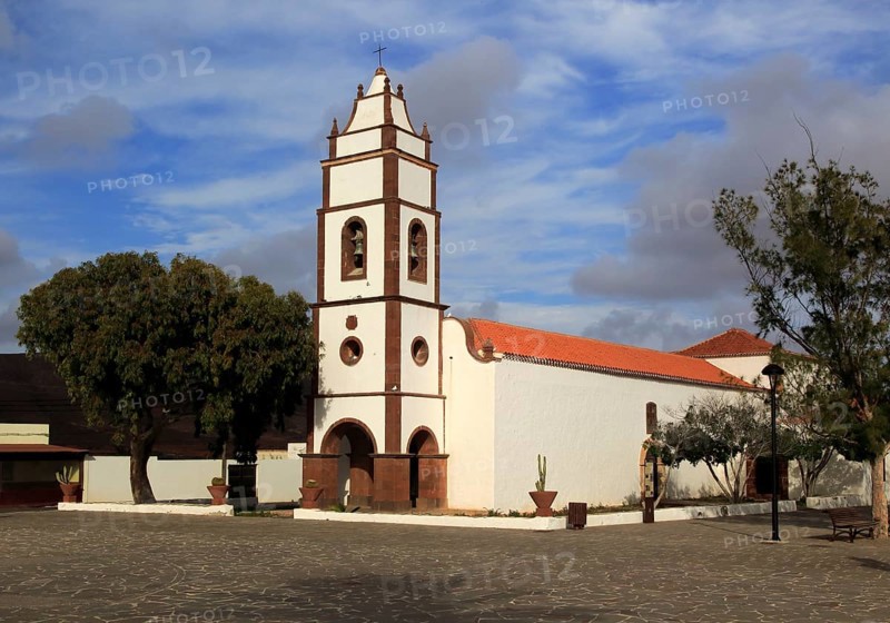 Historic church, Santo Domingo de Guzman, Tetir village, Fuerteventura, Canary Islands, Spain, Europe