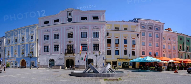 Museum Lauriacum on the main square, Enns, Mühlviertel region, Upper Austria, Austria, Europe