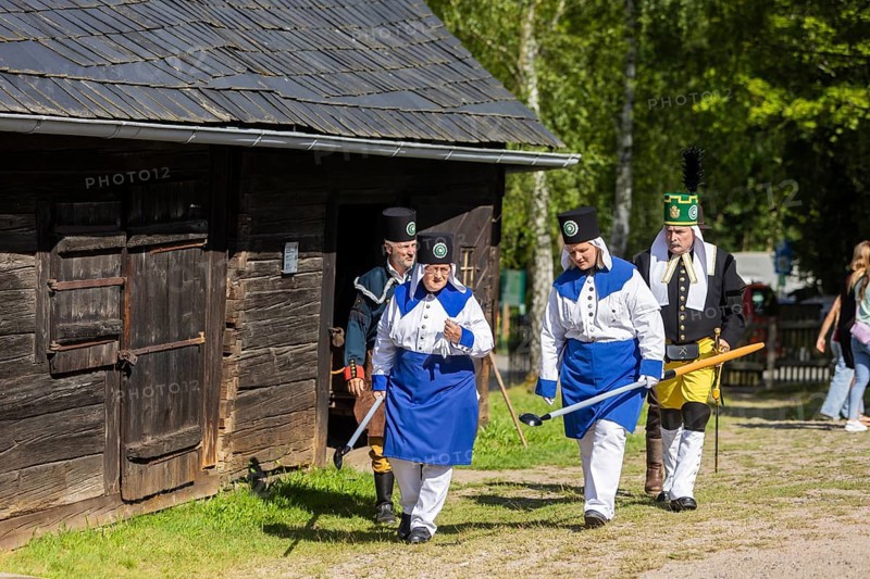 Minister-President Michael Kretschmer visits Schneeberg on the occasion of the mining dispute day, Siebenschlehner Pochwerk, Schneeberg, Saxony, Germany, Europe