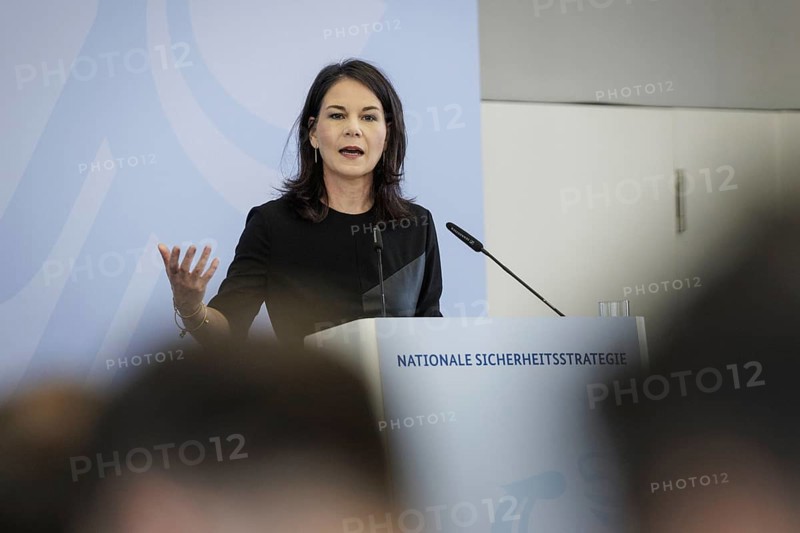 Annalena Bärbock (Alliance 90/The Greens), Federal Foreign Minister, recorded at the event to mark the first anniversary of the National Security Strategy at the Federal Academy for Security Policy in Berlin, 1 July 2024