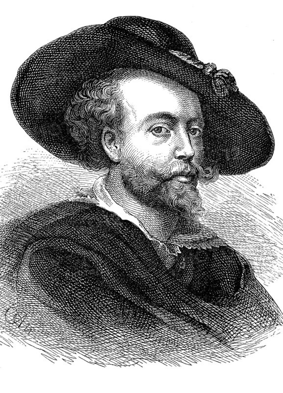 Peter Paul Rubens, 28 June 1577, 30 May 1640, a painter of Flemish origin. He was one of the most famous Baroque painters, Historical, digital reproduction of an original from the 19th century