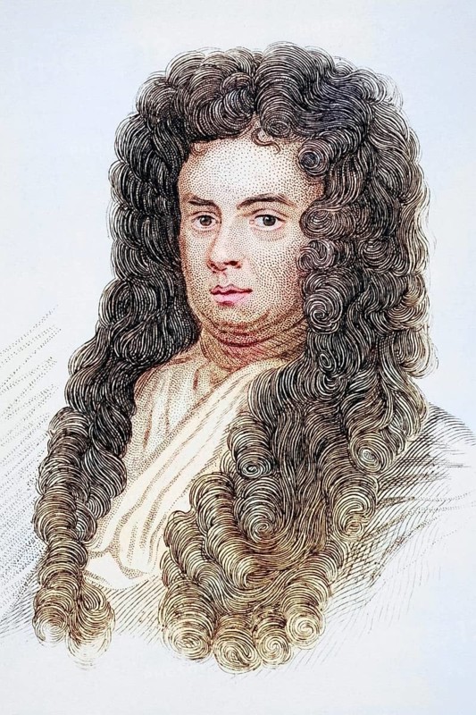 Lord John Somers Baron Somers of Evesham, 1651-1716, English statesman Chief Minister to King William III of England from 1696-1700, Illustration from Old England's Worthies, published around 1880, Historical, digitally restored reproduction from a 19th century original, Record date not stated