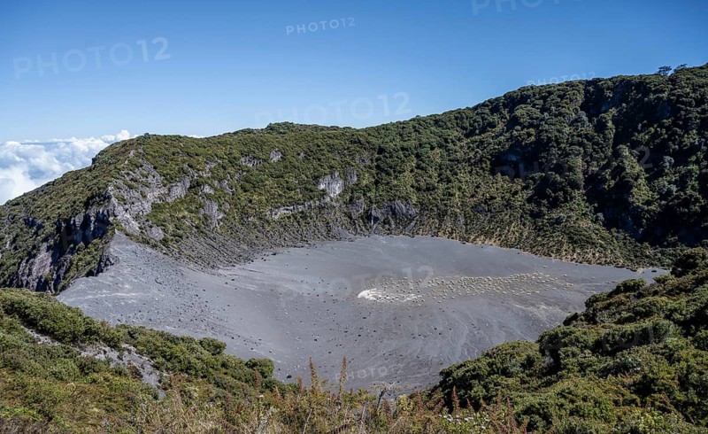 Irazu Volcano, Irazu Volcano National Park, Parque Nacional Volcan Irazu, Cartago Province, Costa Rica, Central America